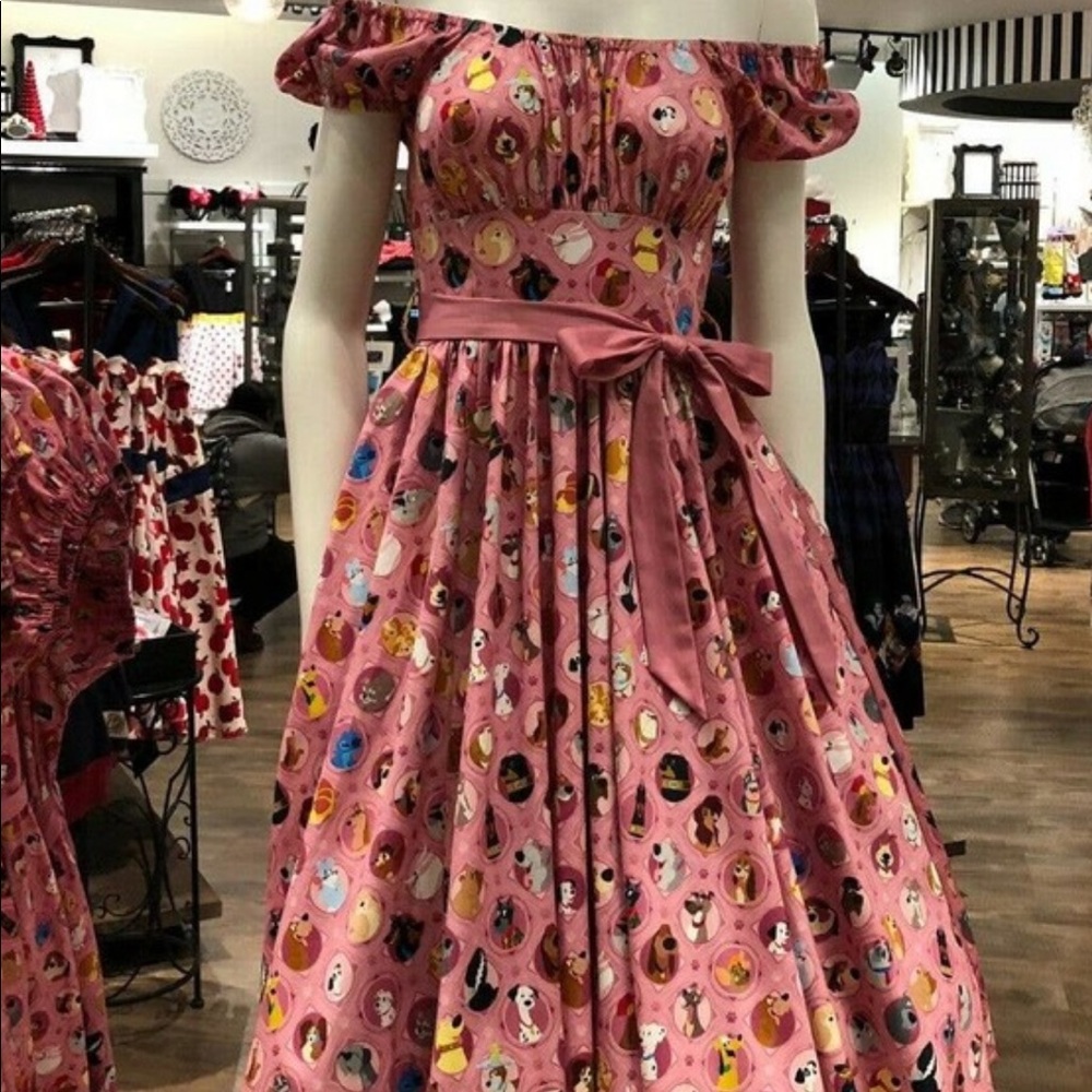 Disney Parks Dresses XS Disney Dogs Dress Pink